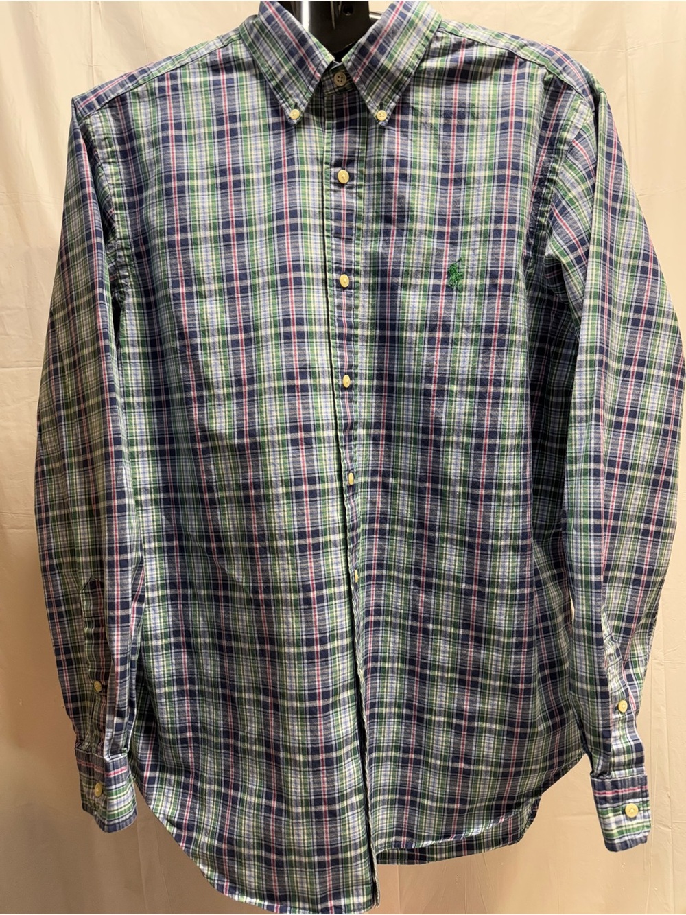 Polo Ralph Lauren Classic Fit Plaid Button Down Men’s Large